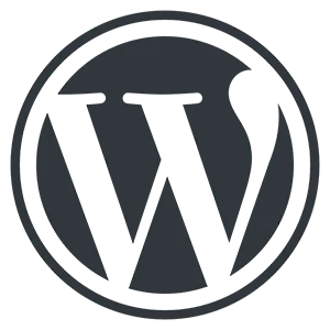 WordPress logotype wmark