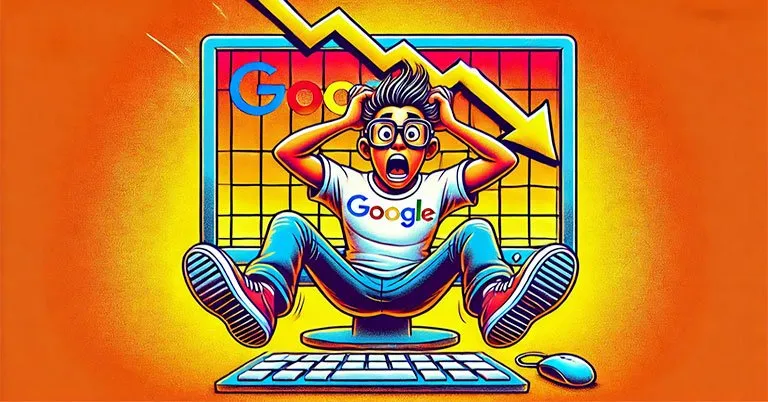 Accueil 5 Chute de trafic SEO sur Google